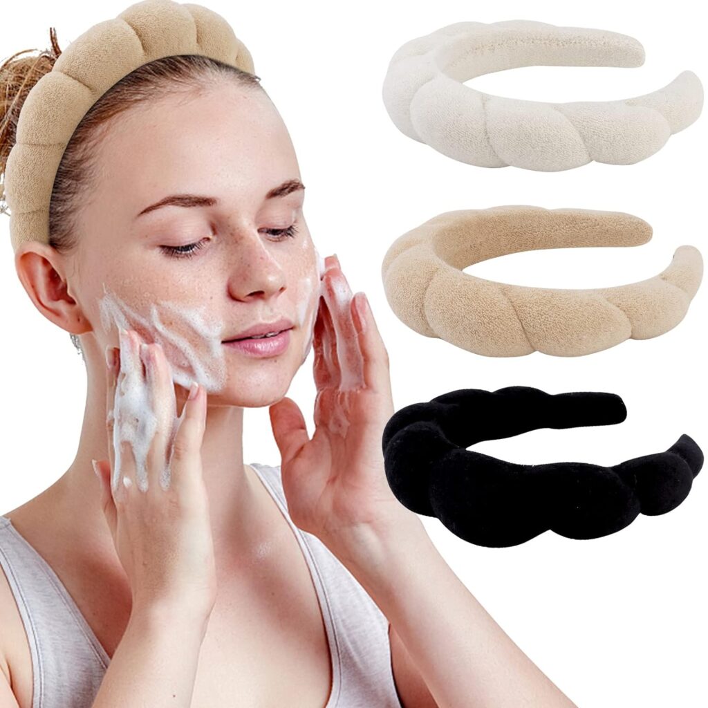 Skincare headband